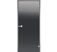 Дверь Harvia с алюминиевой коробкой 7х19 (стекло серое, артикул DA71902)