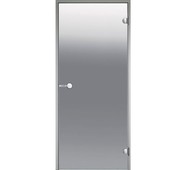 Дверь Harvia с алюминиевой коробкой 7х19 (стекло сатин, артикул DA71905)
