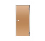 Дверь Harvia с алюминиевой коробкой 8х21 (стекло бронза, артикул DA82101)