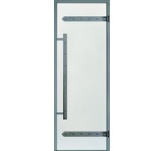 Дверь Harvia с алюминиевой коробкой Legend 7х19 (стекло сатин, артикул DA71905L)