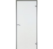 Дверь Harvia с алюминиевой коробкой 8х19 (стекло прозрачное, артикул DA81904)
